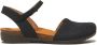 Dansko Zwarte Nabuk Rowan Sportieve Sandalen Black Dames - Thumbnail 1