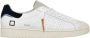 D.a.t.e. Witte Sneakers met Crèmewitte Rubberen Neus en Suède Tong White Heren - Thumbnail 22
