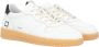 D.a.t.e. Witte sneakers met geperforeerde details White Heren - Thumbnail 1