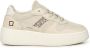 D.a.t.e. Beige Court Platform Hairy Sneakers - Thumbnail 1