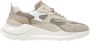 D.a.t.e. Beige Technische Stoffen Sneakers met Suede Inzetstukken Beige Heren - Thumbnail 1