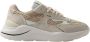 D.a.t.e. Beige Geperforeerde Stoffen Sneakers - Thumbnail 1