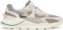 D.a.t.e. Beige Sneakers met Groene Leren Details Beige Heren - Thumbnail 1