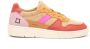 D.a.t.e. Beige Suede Court Sneakers Multicolor Dames - Thumbnail 1