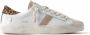 D.a.t.e. Beige Suède Sneakers met Dierenprint - Thumbnail 1