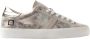 D.a.t.e. Beige Suède Sneakers met Platina Detail - Thumbnail 1