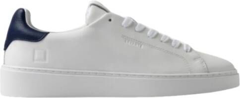 D.a.t.e. Witte Lage Leren Sneakers White Heren