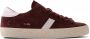 D.a.t.e. Bordeaux Suède Lage Sneakers - Thumbnail 1