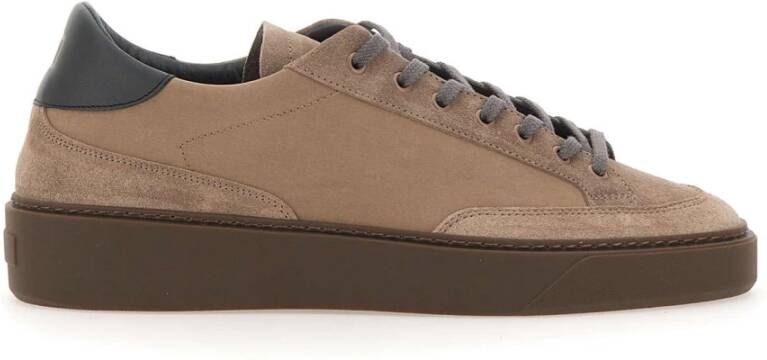 D.a.t.e. Bruine Sneakers voor Mannen Brown Heren