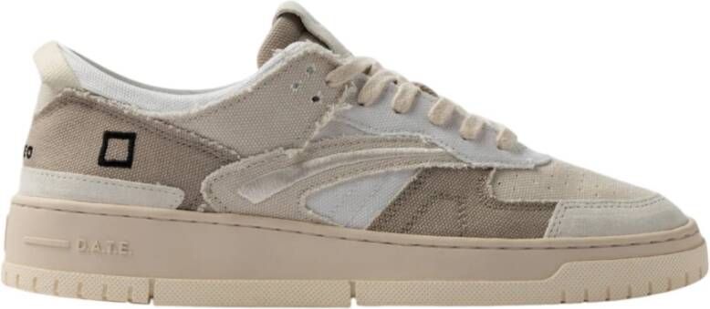 D.a.t.e. Canvas Sneakers met Franjes