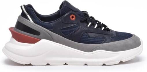 D.a.t.e. Casual Sneakers van leer en polyester