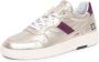D.a.t.e. Court 2.0 Laminated Platinum Sneakers - Thumbnail 1