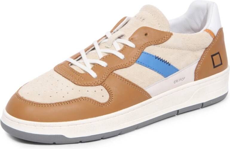 D.a.t.e. Court 2.0 Pop Beige Schoenen
