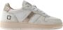 D.a.t.e. Witte Platinum Sneakers met Glitterdetail - Thumbnail 3