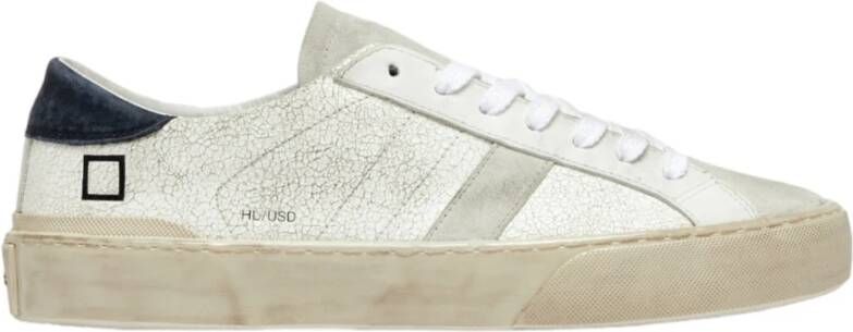 D.a.t.e. Court Sneakers White Heren