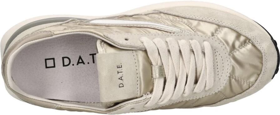 D.a.t.e. Platina Gelamineerde Sneakers voor Vrouwen - Foto 2