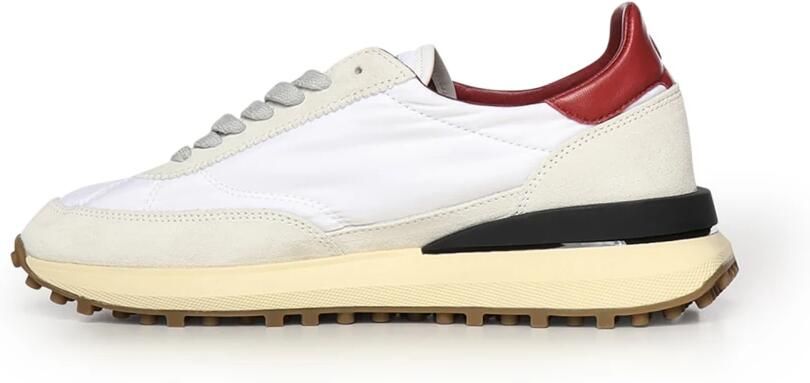 D.A.T.E Lage Sneakers Heren Athleta Maat: 44 Materiaal: Textiel Kleur: Wit - Foto 3