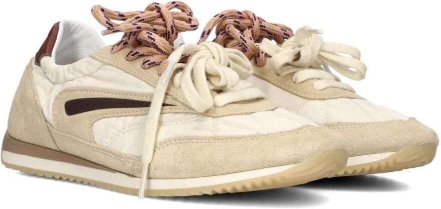 D.A.T.E Lage Sneakers Dames Athleta Ballet Maat: 41 Materiaal: Textiel Kleur: Beige - Foto 4