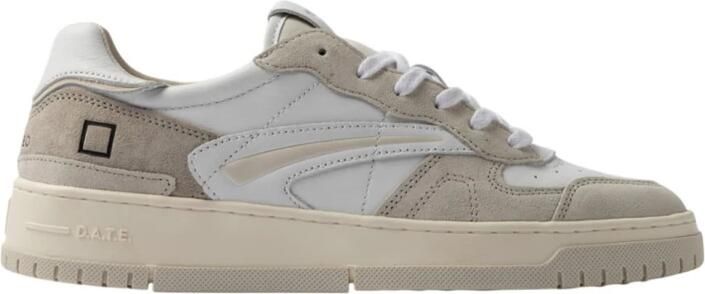 D.a.t.e. Beige Suède Sneakers