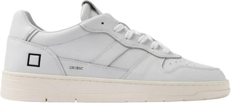 D.A.T.E Sneakers laag 'COURT 2.0 BASIC WHITE' wit