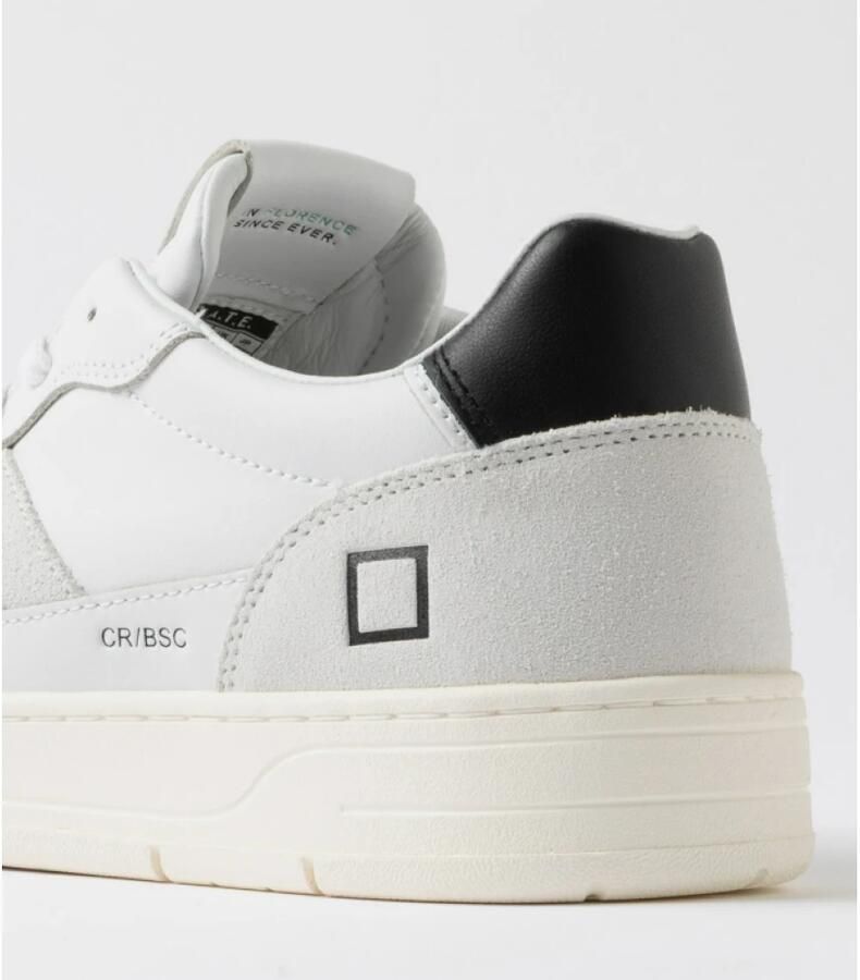 D.A.T.E. Sneakers M451-C2-BA-WB COURT2.0 BASIC-WHITE BLACK - Foto 5