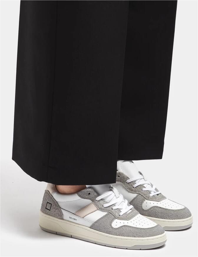 D.a.t.e. Wit-Grijs Court 2.0 Damesschoenen Gray Dames - Foto 2