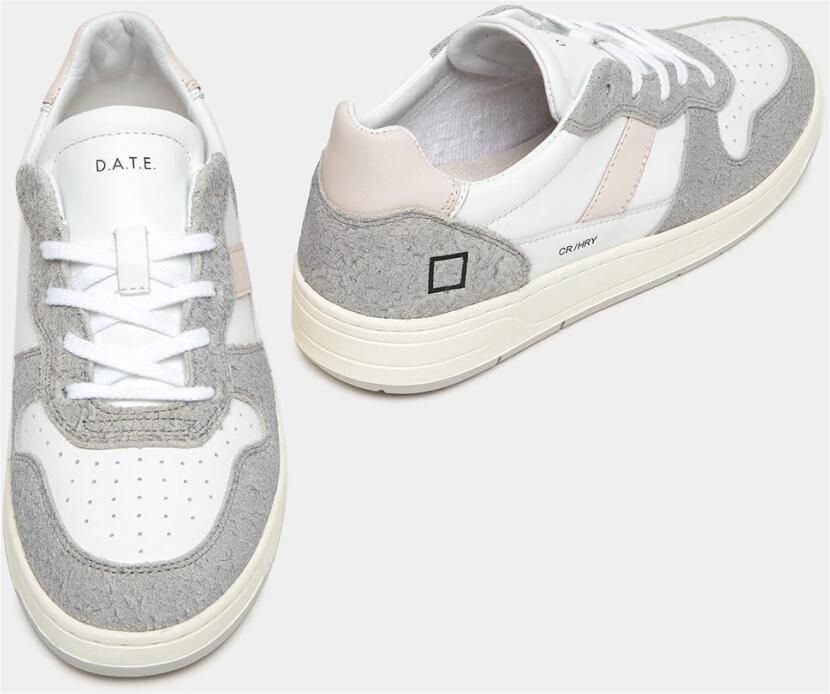D.a.t.e. Wit-Grijs Court 2.0 Damesschoenen Gray Dames - Foto 5