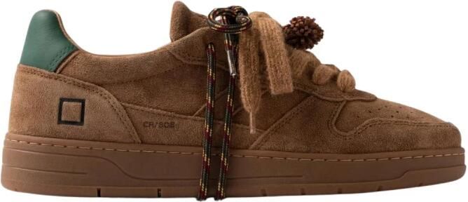 D.A.T.E. Court 2.0 Suede Cuoio