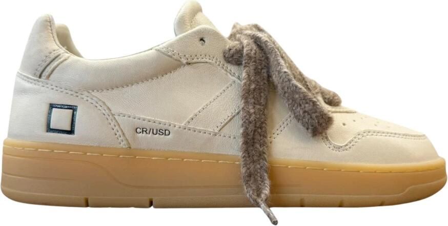 D.A.T.E. Sneakers M451-C2-US-WH COURT 2.0 USED-WHITE