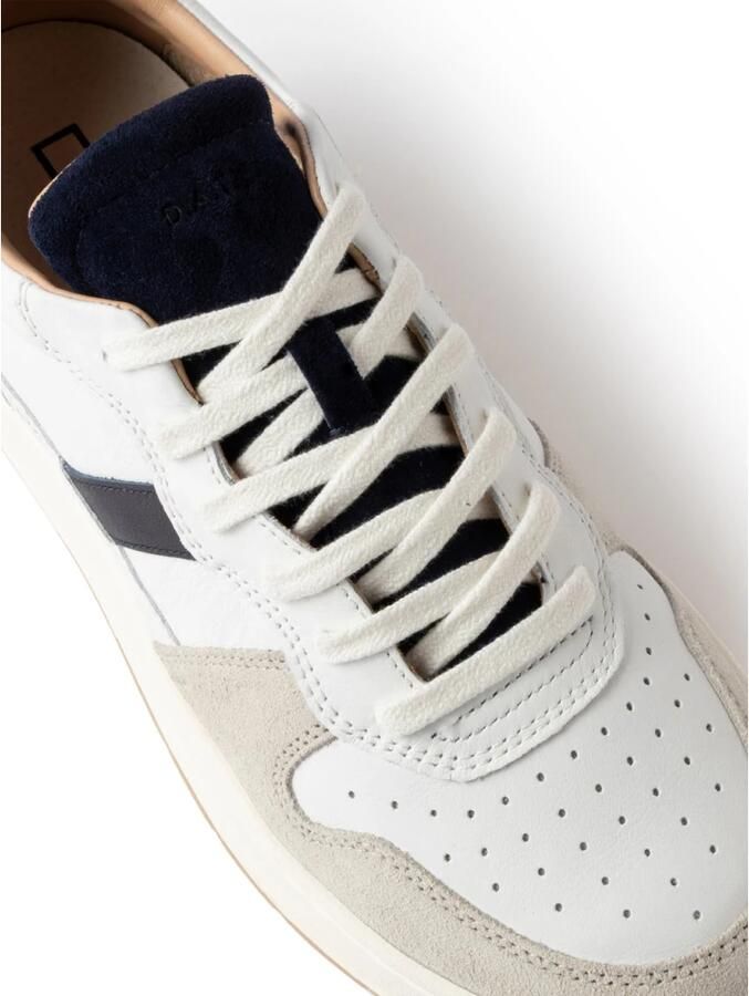 D.A.T.E. Sneakers M451-C2-VN-WN COURT 2.0 VINTAGE-WHITE BROWN - Foto 3