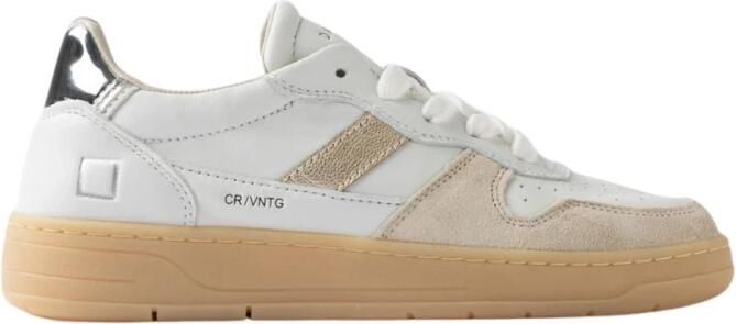 D.A.T.E. Sneakers W451-C2-VN-WH COURT 2.0 VINTAGE-WHITE