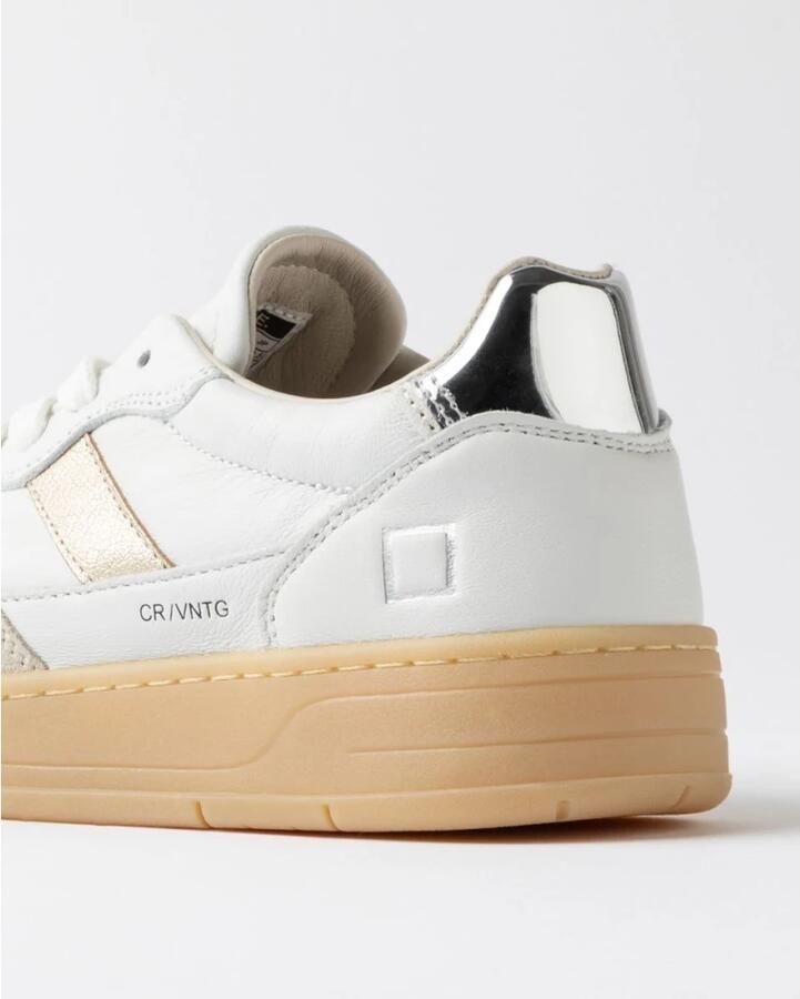 D.A.T.E. Sneakers W451-C2-VN-WH COURT 2.0 VINTAGE-WHITE - Foto 4
