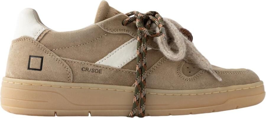 D.A.T.E. Court Camel Sneakers
