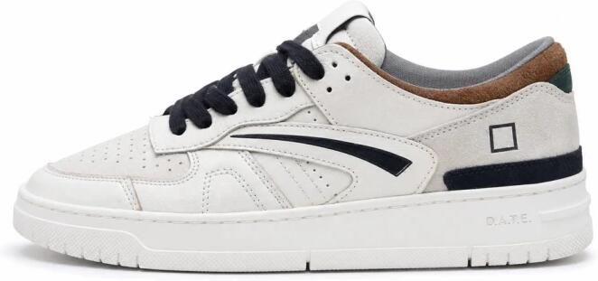 D.A.T.E. Sneakers M451-TO-CO-WI TORNEO COLORED-WHITE CUOIO - Foto 7