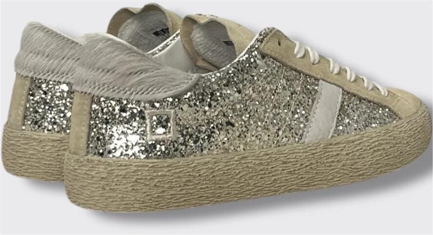 D.a.t.e. Glitter Hill Lage Sneakers