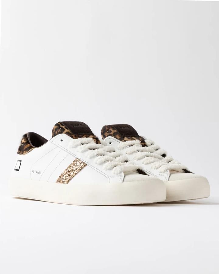 D.A.T.E. Lage Sneakers W451-HL-AN-LE HILL LOW ANIMALIER-LEOPARD - Foto 5