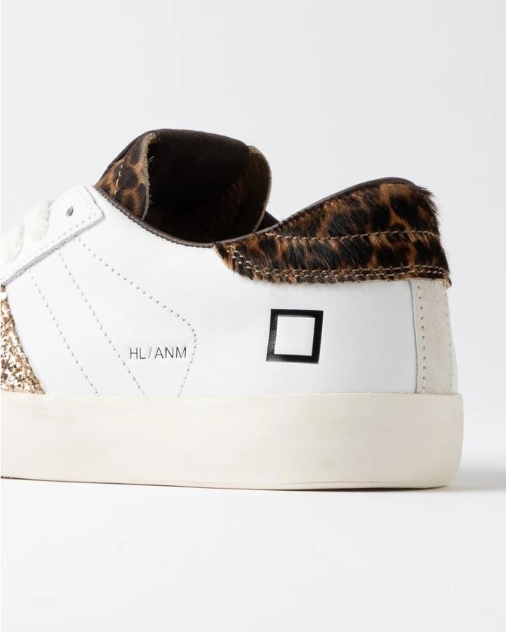 D.A.T.E. Lage Sneakers W451-HL-AN-LE HILL LOW ANIMALIER-LEOPARD - Foto 4
