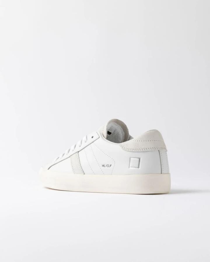 D.A.T.E. Lage Sneakers W451-HL-CA-WH HILL LOW CALF-WHITE - Foto 4