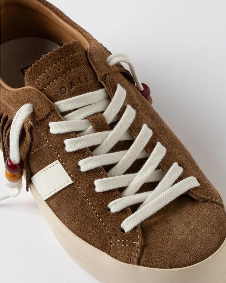 D.A.T.E. Sneakers W451-HL-FR-CU HILL LOW FRINGED-CUOIO - Foto 4