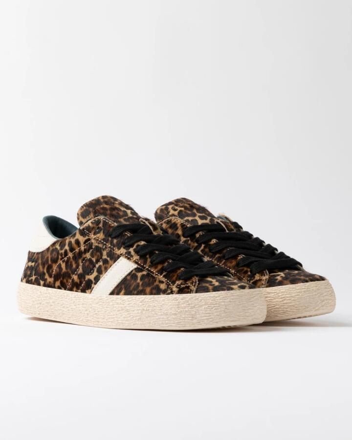 D.A.T.E. Lage Sneakers W451-HL-PN-LE HILL LOW PONY-LEOPARD - Foto 4