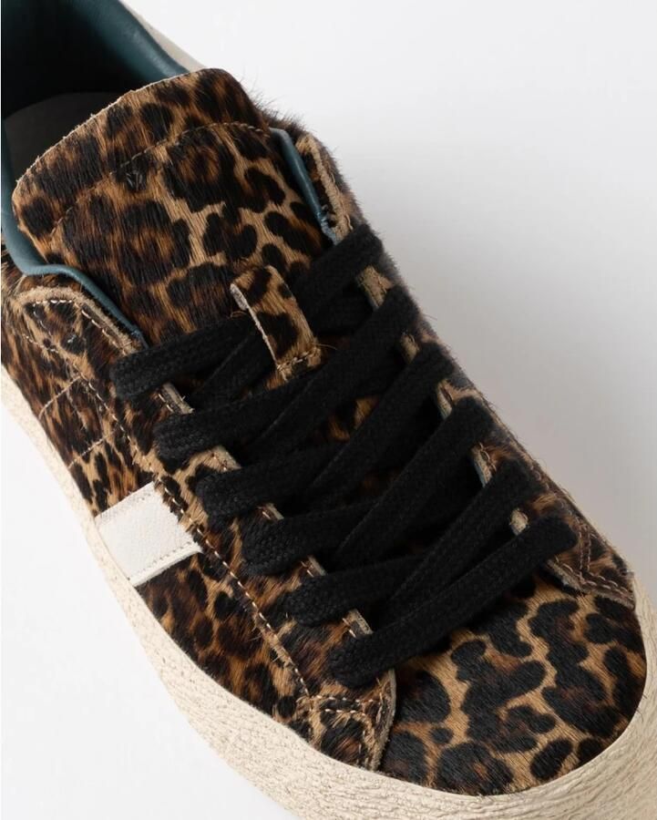 D.A.T.E. Lage Sneakers W451-HL-PN-LE HILL LOW PONY-LEOPARD - Foto 2