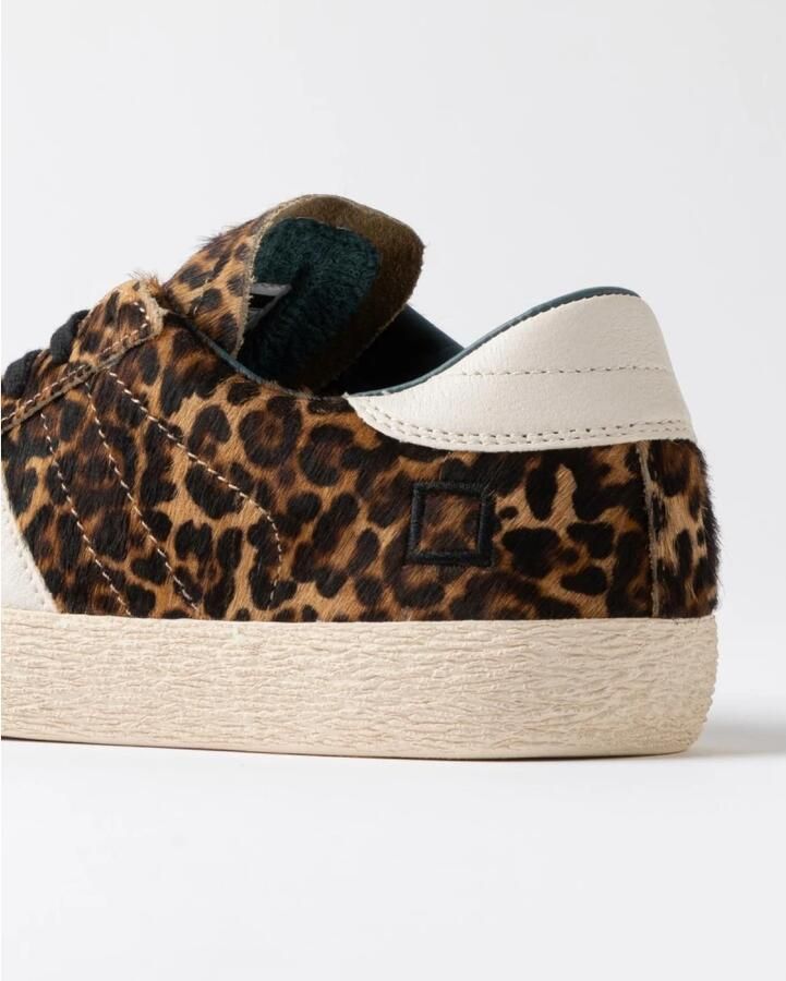 D.A.T.E. Lage Sneakers W451-HL-PN-LE HILL LOW PONY-LEOPARD - Foto 3