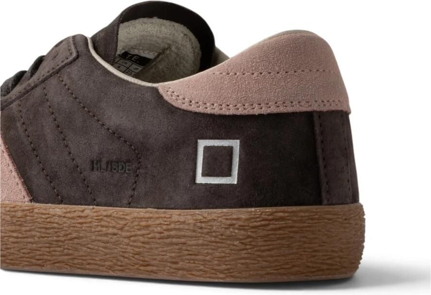 D.A.T.E. Sneakers W451-HL-SD-BR HILL LOW SUEDE-BROWN - Foto 5