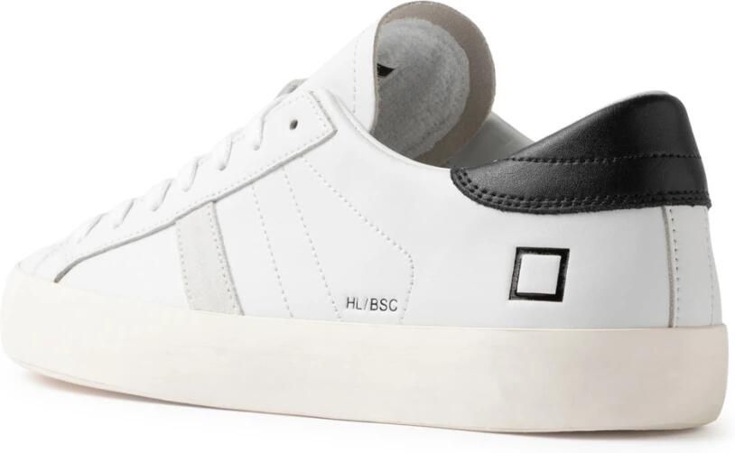D.A.T.E. Sneakers M451-HL-BA-WB HILL LOW BASIC-WHITE BLACK - Foto 2