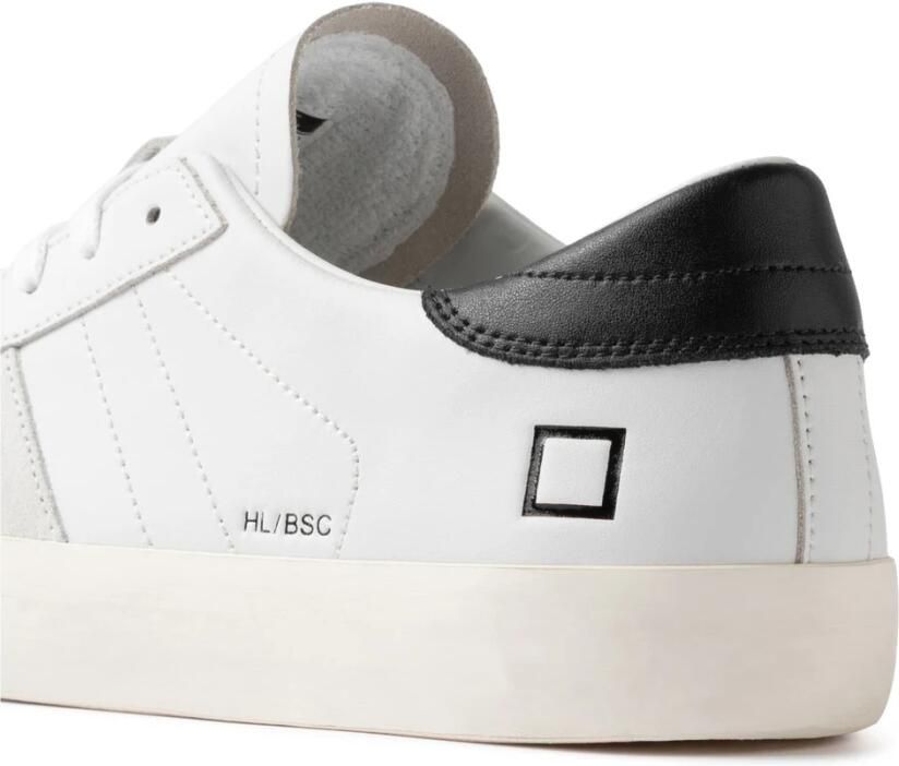 D.A.T.E. Sneakers M451-HL-BA-WB HILL LOW BASIC-WHITE BLACK - Foto 4