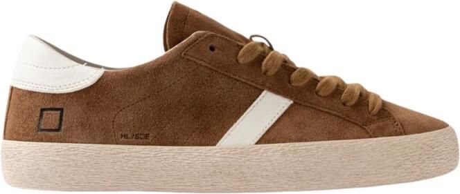 D.A.T.E. Sneakers M451-HL-SD-CU HILL LOW SUEDE-CUOIO