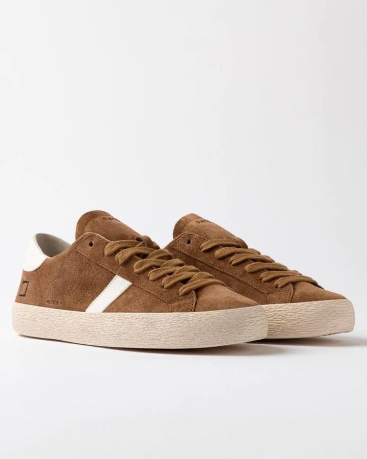D.A.T.E. Sneakers M451-HL-SD-CU HILL LOW SUEDE-CUOIO - Foto 4
