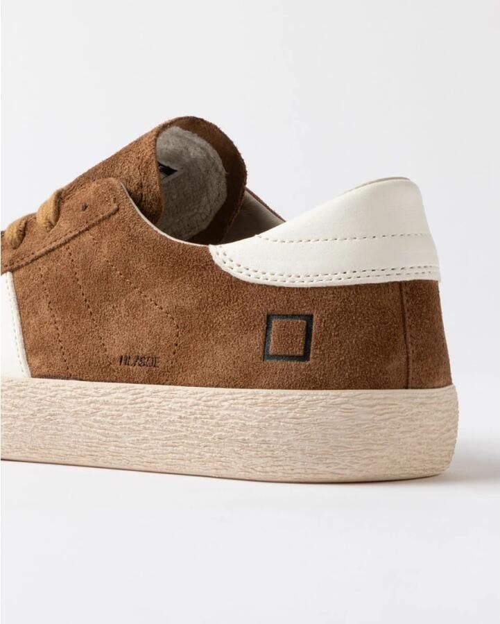 D.A.T.E. Sneakers M451-HL-SD-CU HILL LOW SUEDE-CUOIO - Foto 3
