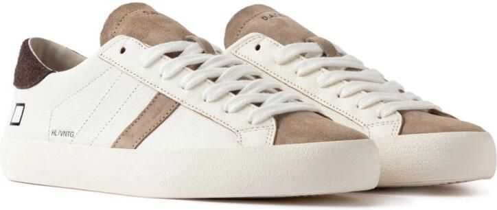 D.A.T.E. Lage Sneakers M451-HL-VN-WN HILL LOW VINTAGE-WHITE BROWN - Foto 5