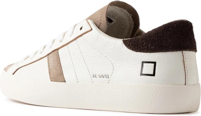 D.A.T.E. Lage Sneakers M451-HL-VN-WN HILL LOW VINTAGE-WHITE BROWN - Foto 2